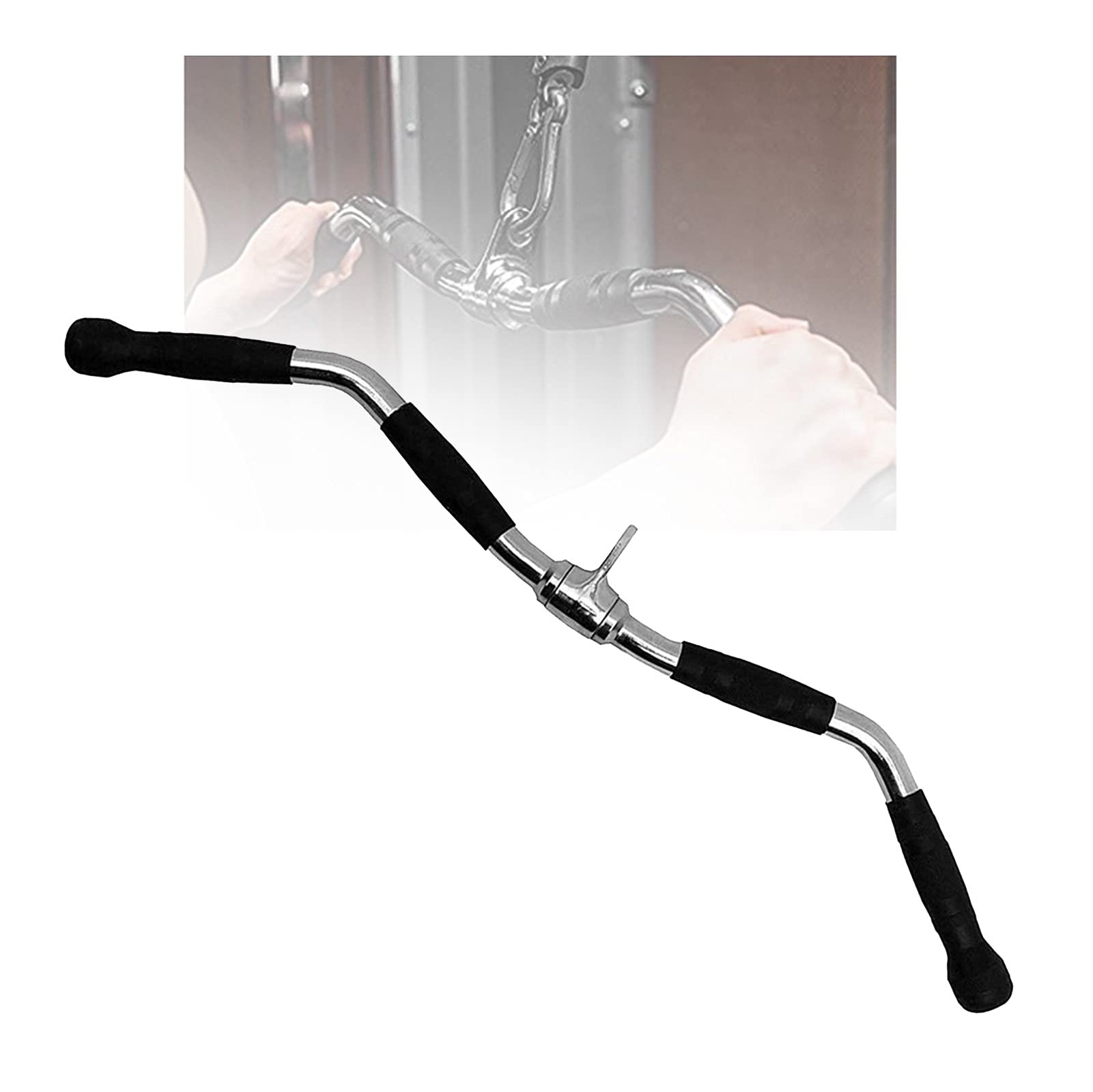 Barre de traction LAT en W pour votre espace de fitness à la maison