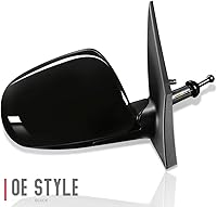 Vista 50 de DNA Motoring OEM-MR-KI1320218 Heated Powered Adjustment Left Driver Side Door View Mirror Compatible with 2018-2020 Rio