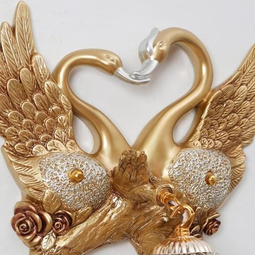 Applique murale cristal de luxe dorée pour chambre et mur de fond