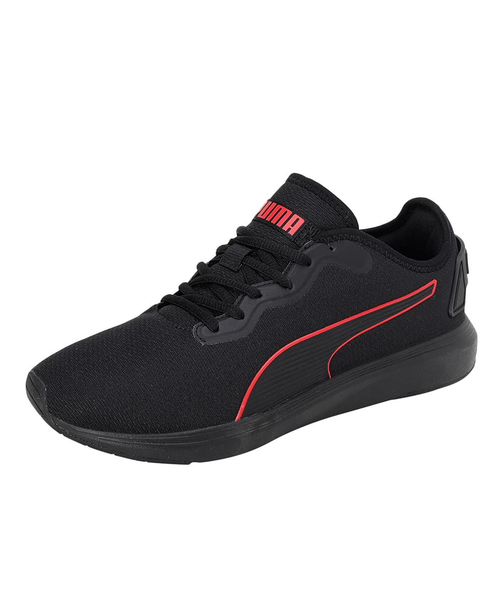 Puma Unisex-Adult Softride Cruise Black-High Risk Red Walking Shoe-4 UK (37616711) (B09LCJYXYV) Amazon Price History, Amazon Price Tracker