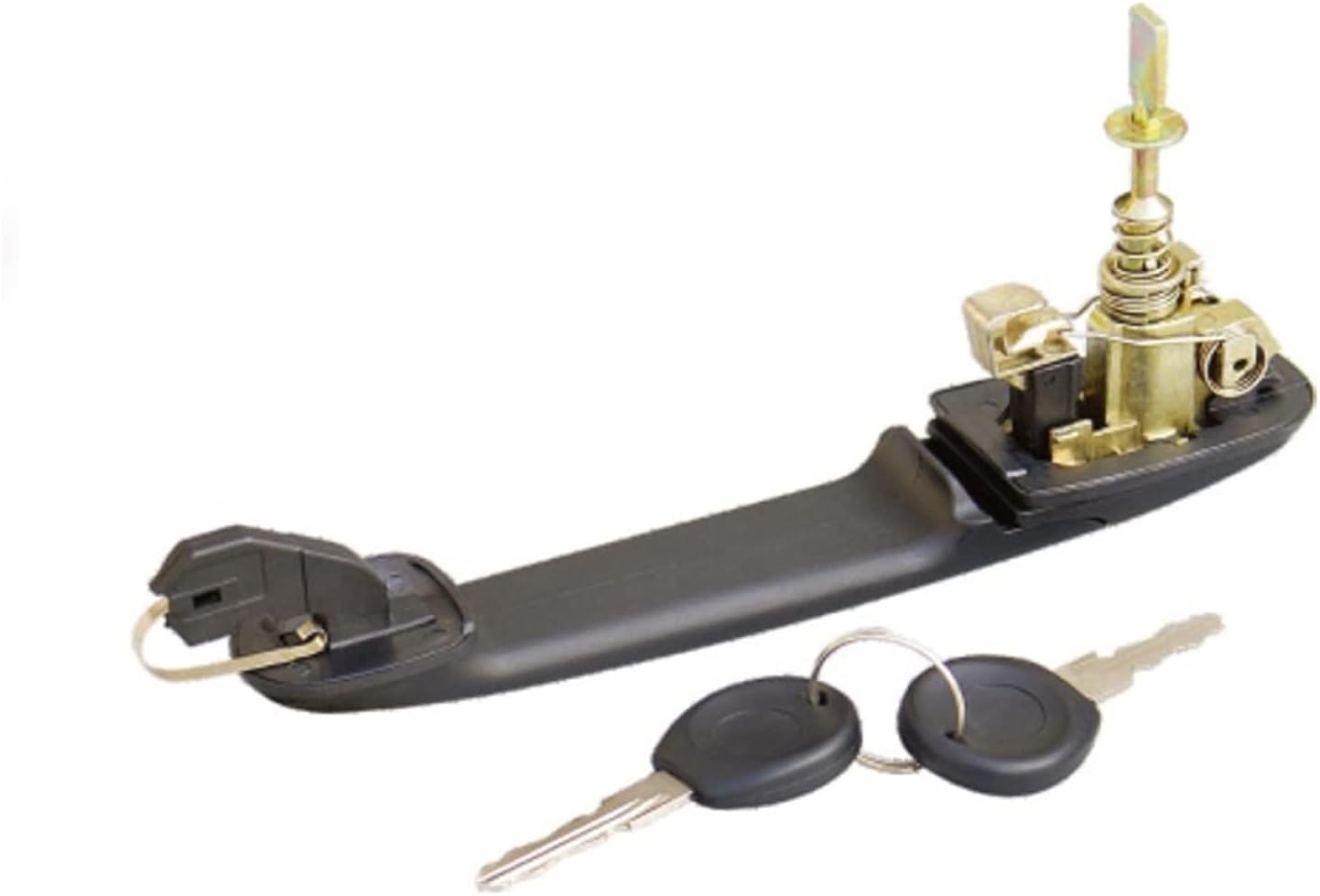 Front Drive Side Door Handel with 2 Keys for VW for Polo 2002-2004 6N0837207C 6N0837207D Keyed Door Lock Handle