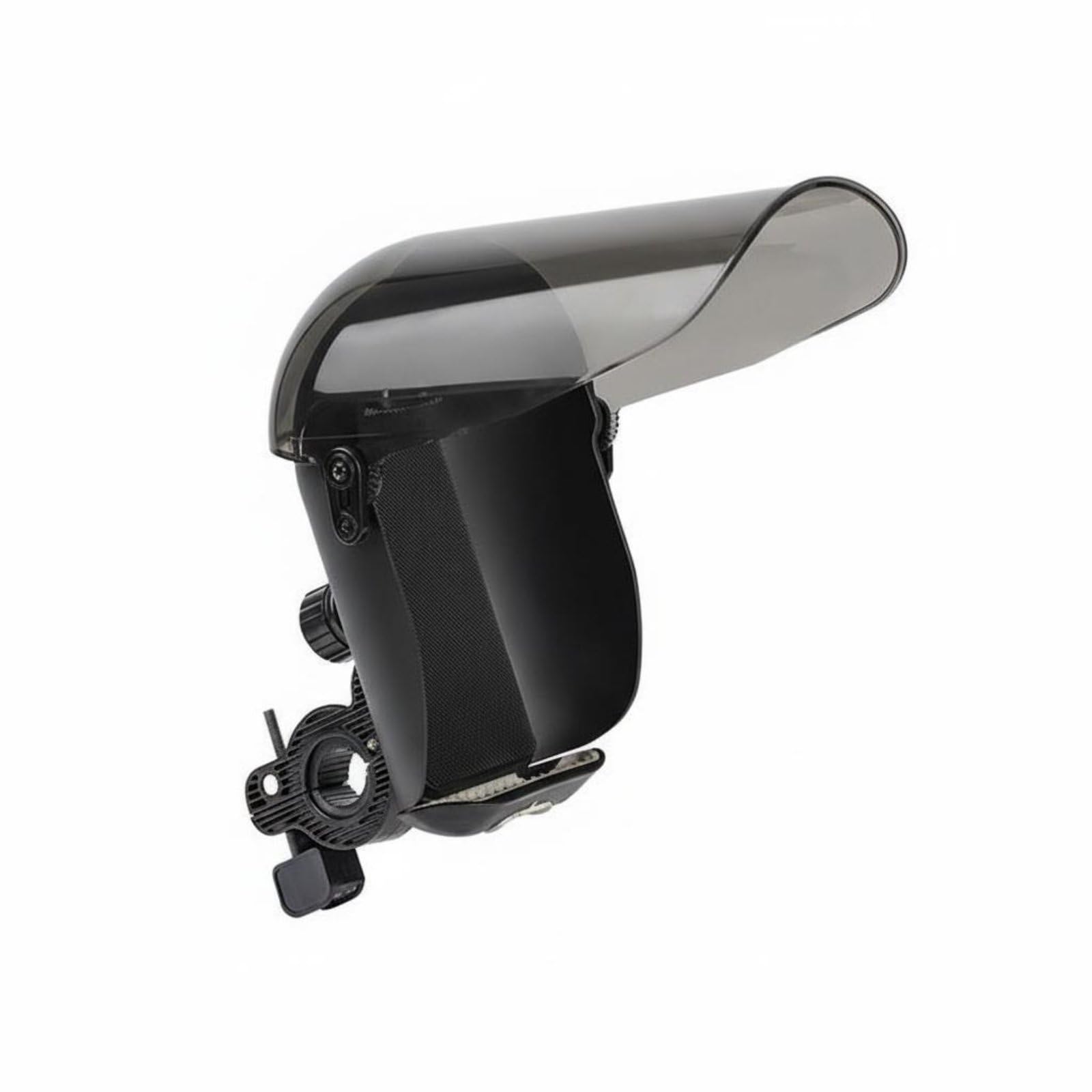 Rainproof Canopy Motorcycle Phone Holder Shockproof All-Weather Phone Navigator Holder Easy Installation Rain Cover Bike Mount 360° Rotation for Motorcyclists, Delivery Riders, Cyc-picture-26