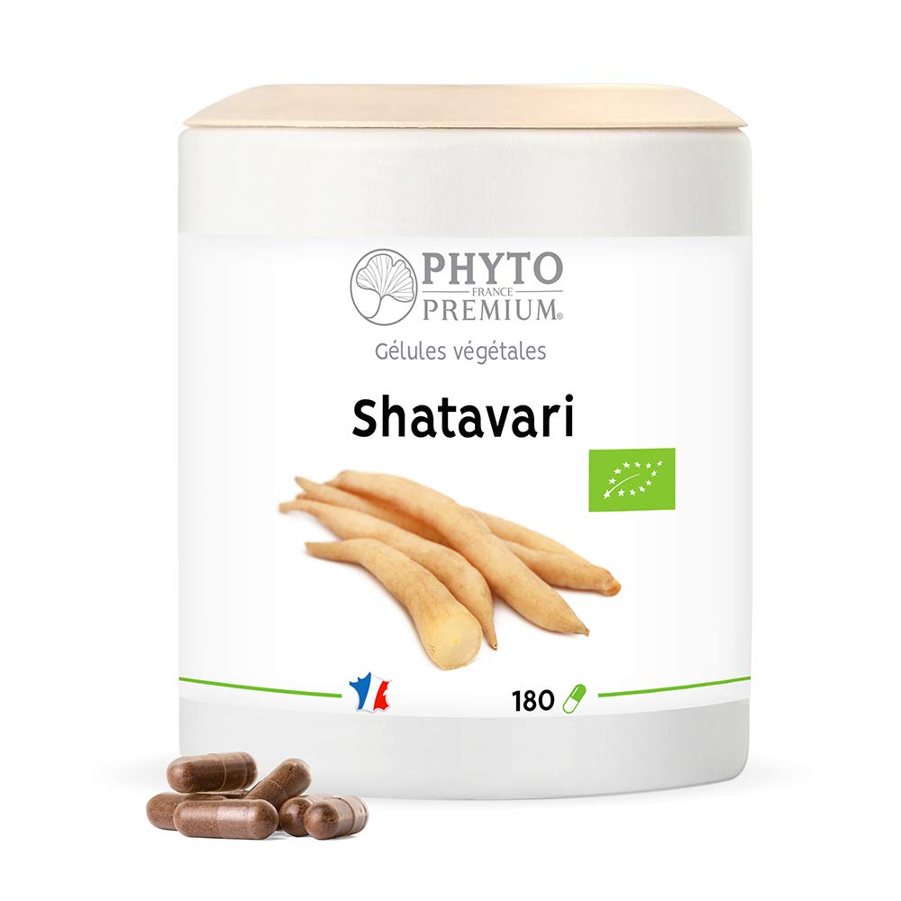 SHATAVARI - Asparagus racemosus – 180 gélules 300 MG (BIO)