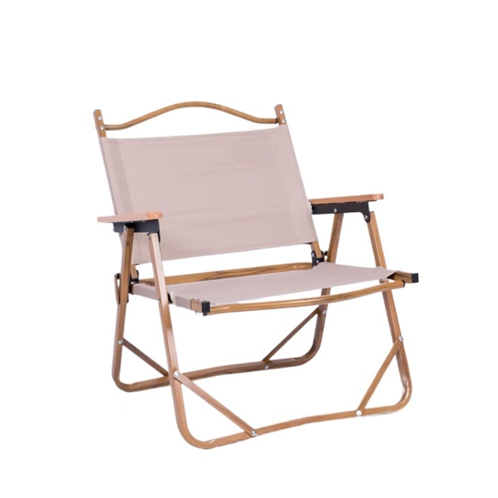 Chaise longue d'extérieur portable pliante grand modèle avec pare-soleil