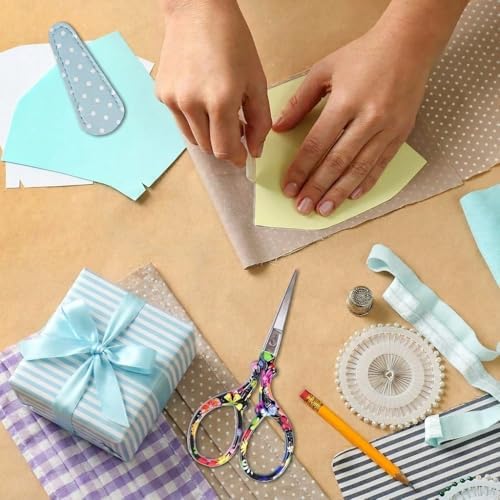 3.6 inch Sharp Embroidery Scissors for Sewing with Premium Leather Sheath — view 7