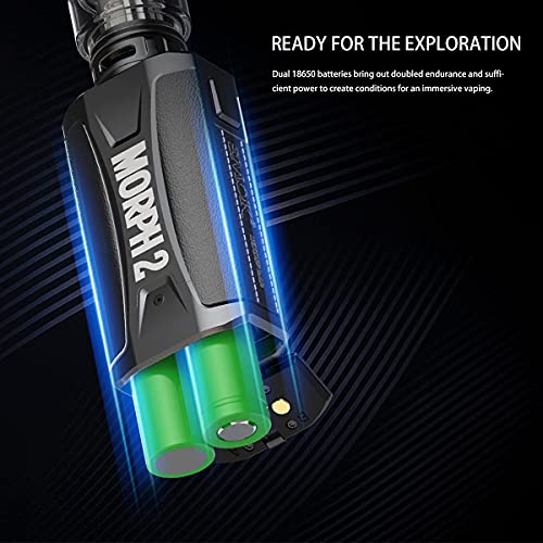 E Zigarette, Smok 230W MORPH 2 KIT mit 7,5 ml TFV18 Verdampfer Tank und 2 * wiederaufladbaren Efest-Batterien… – Bild 4