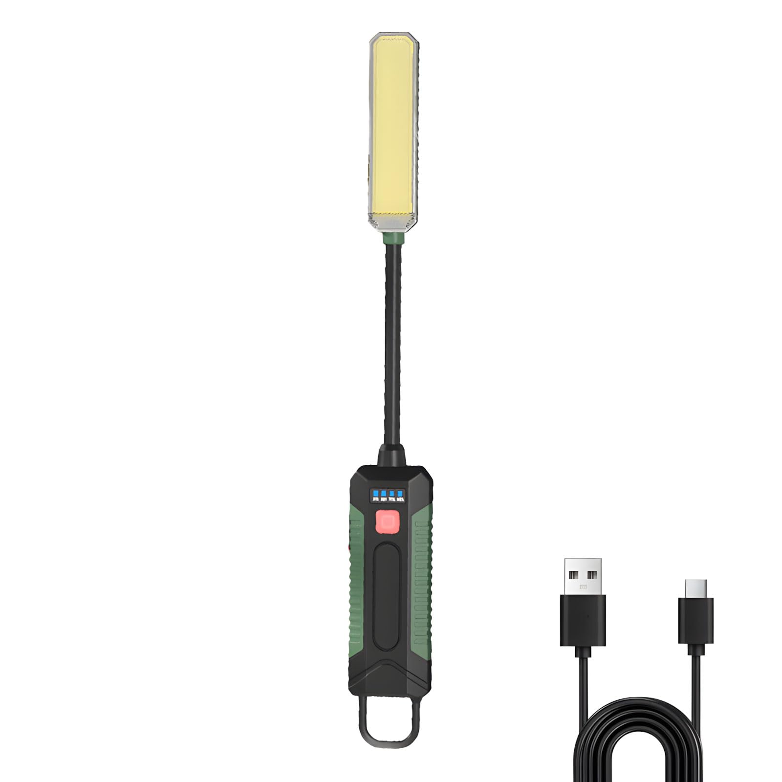 Elnwnnkc Transportable Barbecue Light Highlighting Modifiable Hose Highlight Five Hundred Fifty Light Attractive Adsorption Fast Charging Kitchen