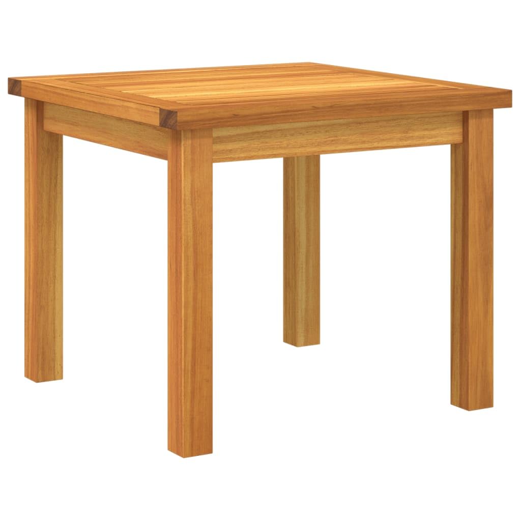 Set da bistrot per esterni in rattan con cuscini, set di mobili da giardino, tavolo e sedie da balcone per patio con tavolino da caffè, set da bistrot da 3 pezzi Polyrattan beige e legno di acacia