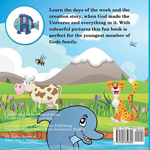7 Days The Story of Gods Creation: Learn the Days of the Week (Little Fishes Sunday School Series) - Image 2