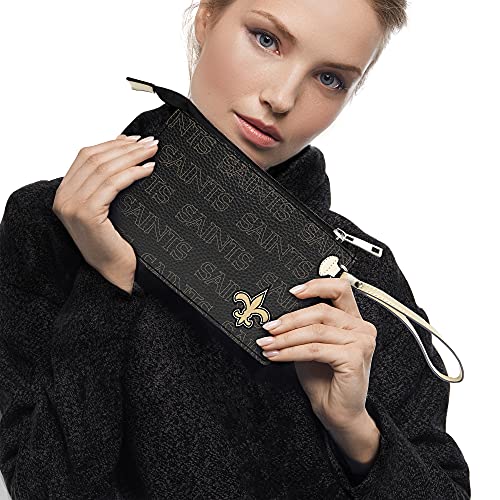 Image of Littlearth NFL Baltimore Ravens Victory Wristlet, Team Color, 9 inch x 6.5 inch | NFL