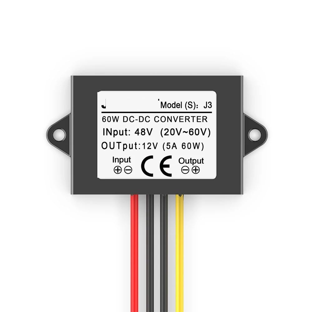 Convertisseur abaisseur CC-CC 48V vers 12V pour installer un routeur dans votre camping-car