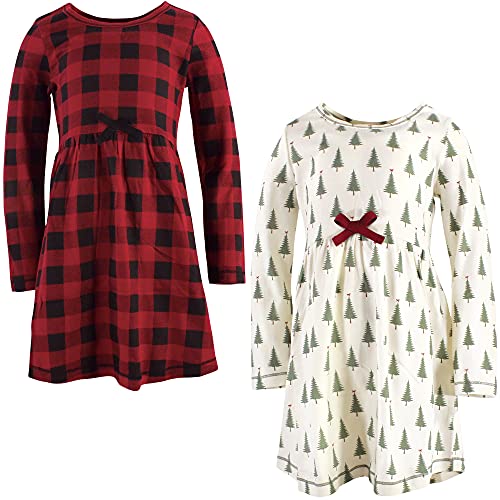 Image of Touched by Nature Girls, Toddler, Baby and Womens Organic Cotton Short-Sleeve and Long-Sleeve Dresses