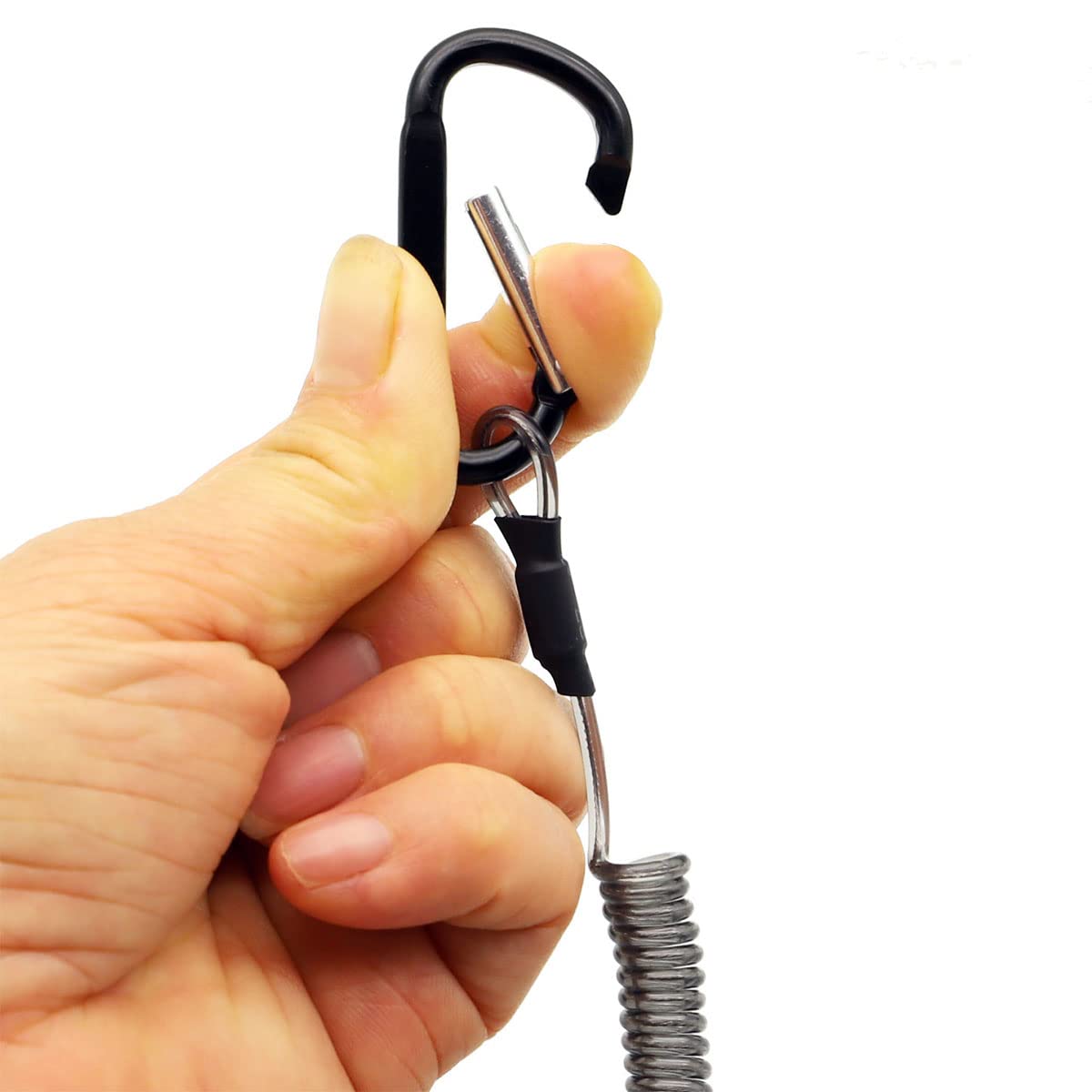 4 Cordons élastiques Avec Mousquetons - Pour Pêche, Camping, Randonnée - Cordon Ressort Extensible