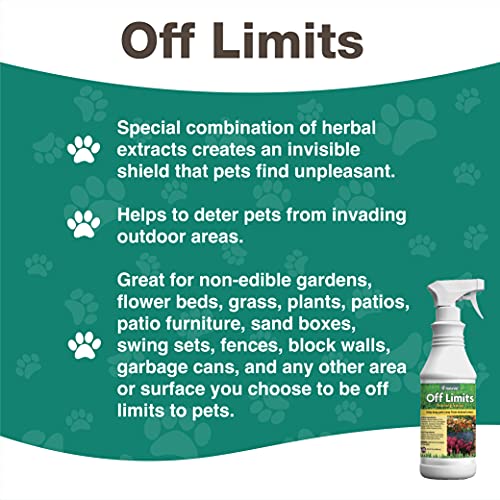 NaturVet Off Limits Pet Training Spray for Dogs & Cats – Deters Pets From Outdoor Areas – Includes Herbal Extracts – Non… - Image 5