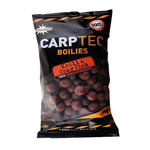 Weigth (kg): 1 kg (Pack) DYNAMITE BAITS CARP TEC KRILL CRAYFISH 15MM