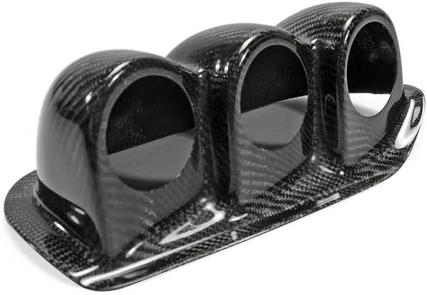 Uras Type Dash Mount Triple Gauge Pod 60mm(RHD) Carbon Fiber for Nissan S14