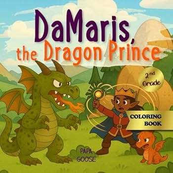 DaMaris, the Dragon Prince, Coloring Book