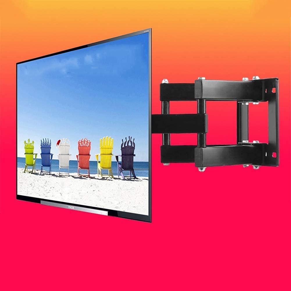 Uchwyt do telewizora, solidny uchwyt ścienny do telewizora do większości 40-70-calowych stojaków na telewizor z płaskim ekranem, uchwyt ścienny do telewizora z pełnym ruchem, maks. 600 x 400 mm