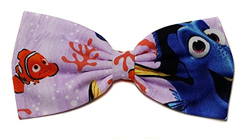 EmilyRose Couture Disney Inspired Hair Bows- Frozen, Elsa Cosplay- Alice in Wonderland- Cinderella-snow White (Finding Nemo, Alligator Clip)