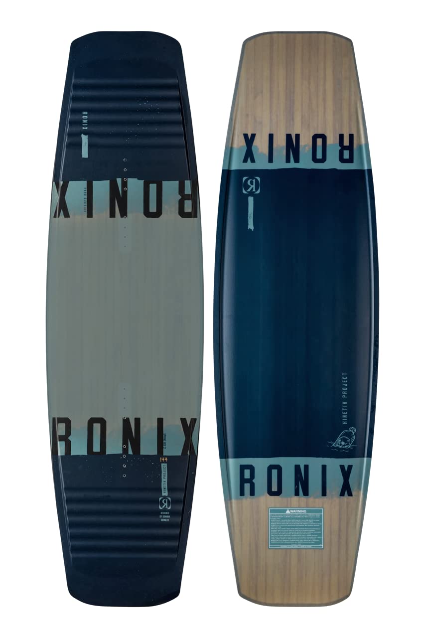 Ronix Kinetik Project Springbox 2 Wakeboard, Navy/Grey/Black, 156 cm