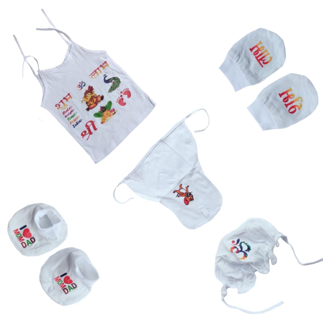 Baby Boys & Baby Girls Steffi Love Casual Dress T-Shirt (White)