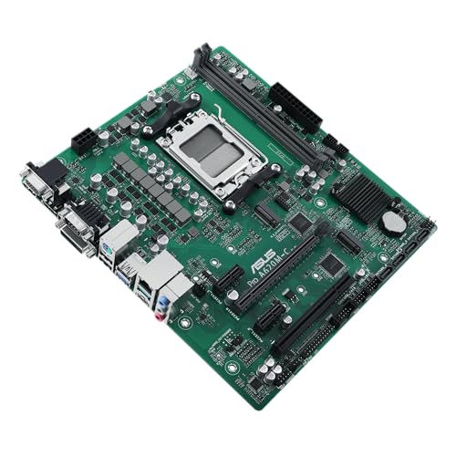 Pro A620M-C-CSM, Pro A620M-C-CSM Scheda madre mATX con design PCB a 6 strati, DDR5, DisplayPort, HDMI, VGA, DVI-D, PCIe 4.0 M. 2, Ethernet Realtek 1Gb, Q-LED Core, Header SMBUS, SafeSlot Core - Scheda madre - Immagine 6