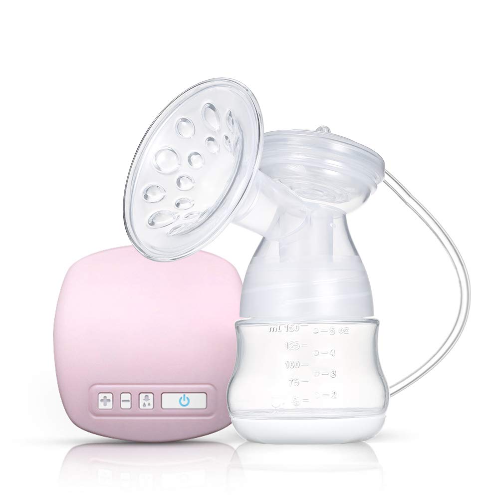 Lixada YOUHA Single Electric Milk Pump Baby Infant feeding Pacifier Bottle Suction Massage Device Kit Safe BPA Free for Travel Working