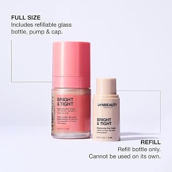 INNBEAUTY Project Bright & Tight Eye Cream Refill, 0.5 oz