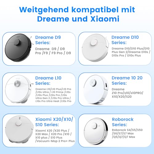 TUEESN 14,4V 6800mah Ersatzakku für Dreame L10s Ultra,D9 Pro D9 Max,D10/D10 Plus/D10s/L10/ L10s/Z10 Pro