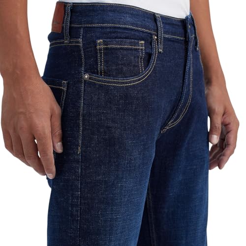 Image of Pepe Jeans Men's Straight Fit Jeans|Mid Rise |Stretchable Fabric| Jeans for Men | Available in Plus Size