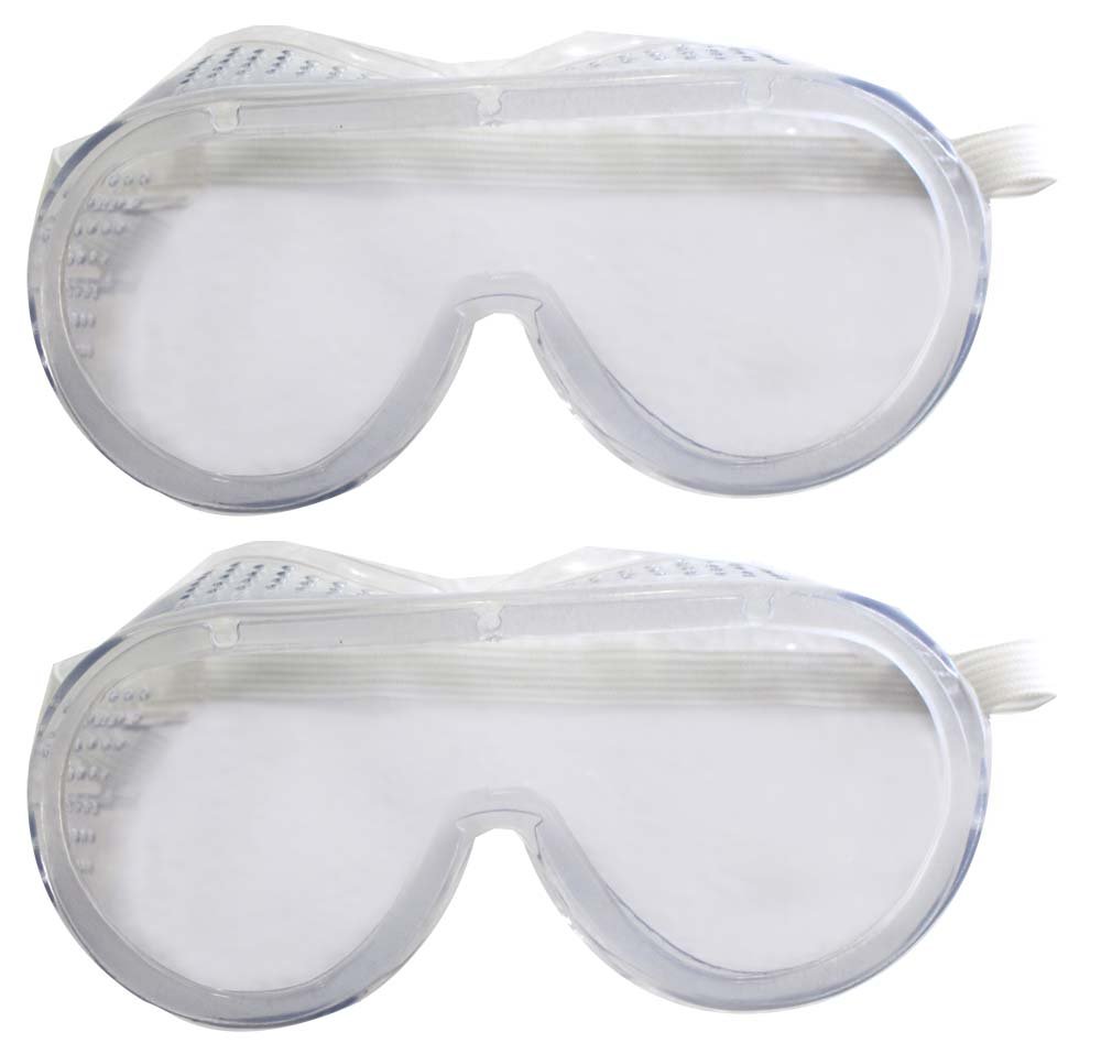 KNIGHT GUARD (2 Pack Safety Goggles | Clear Lens 6