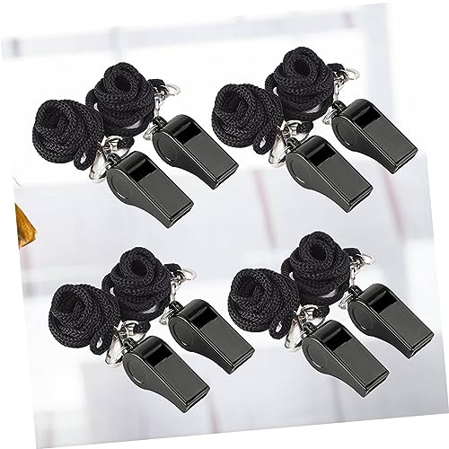 3 sets silbatos de metal BESPORTBLE para emergencia miniatura 4