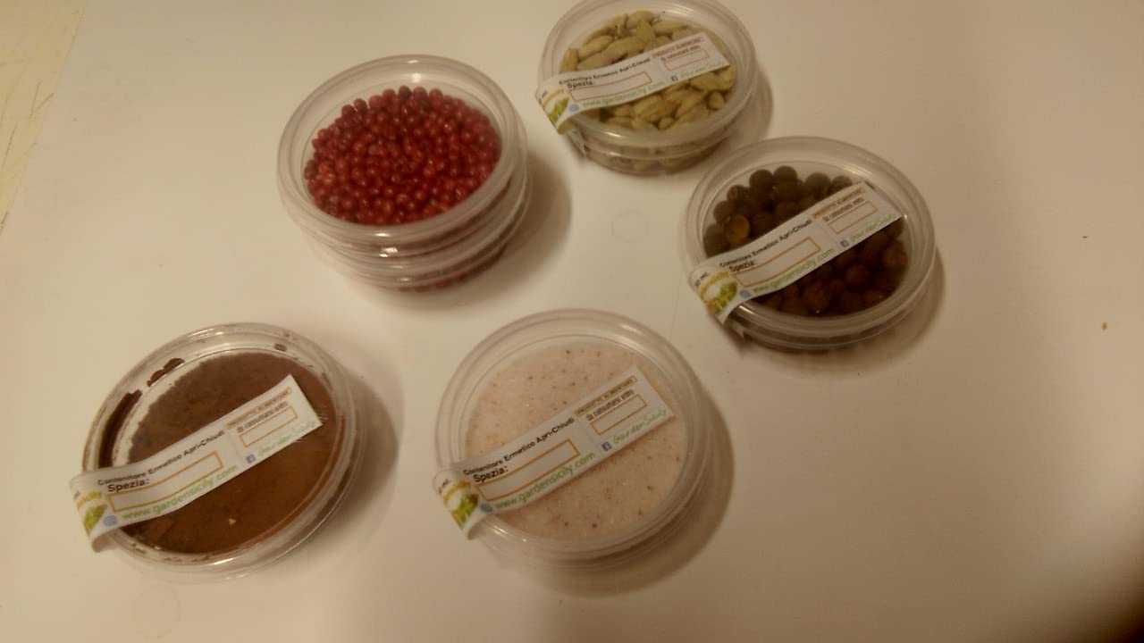 Mondo Spezie kit 20 spezie da 50 ml. cad con manuale dettagliato di 10 pagine utilissimo