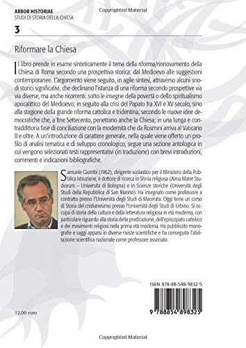 Riformare la Chiesa. Percorsi storici fra Medioevo ed età contemporanea