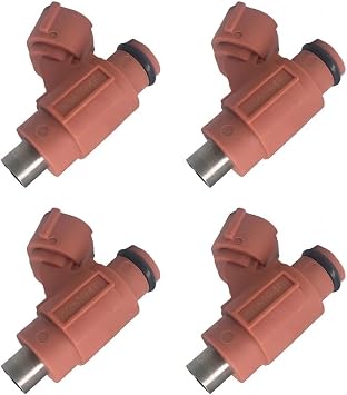 4PCS 60E-13761-20-00 60E137612000 Fuel Injector Compatible With Yamaha WaveRunner VX1100 VX Sport CRUISER DELUXE AR210 SX210 2012-2015