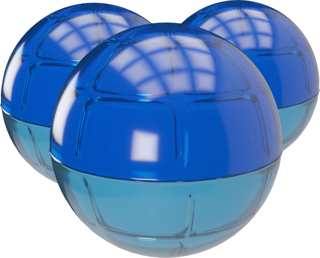 IDP T4E CBK CB 43 - Palline di gesso blu Cal.43, 500 pezzi