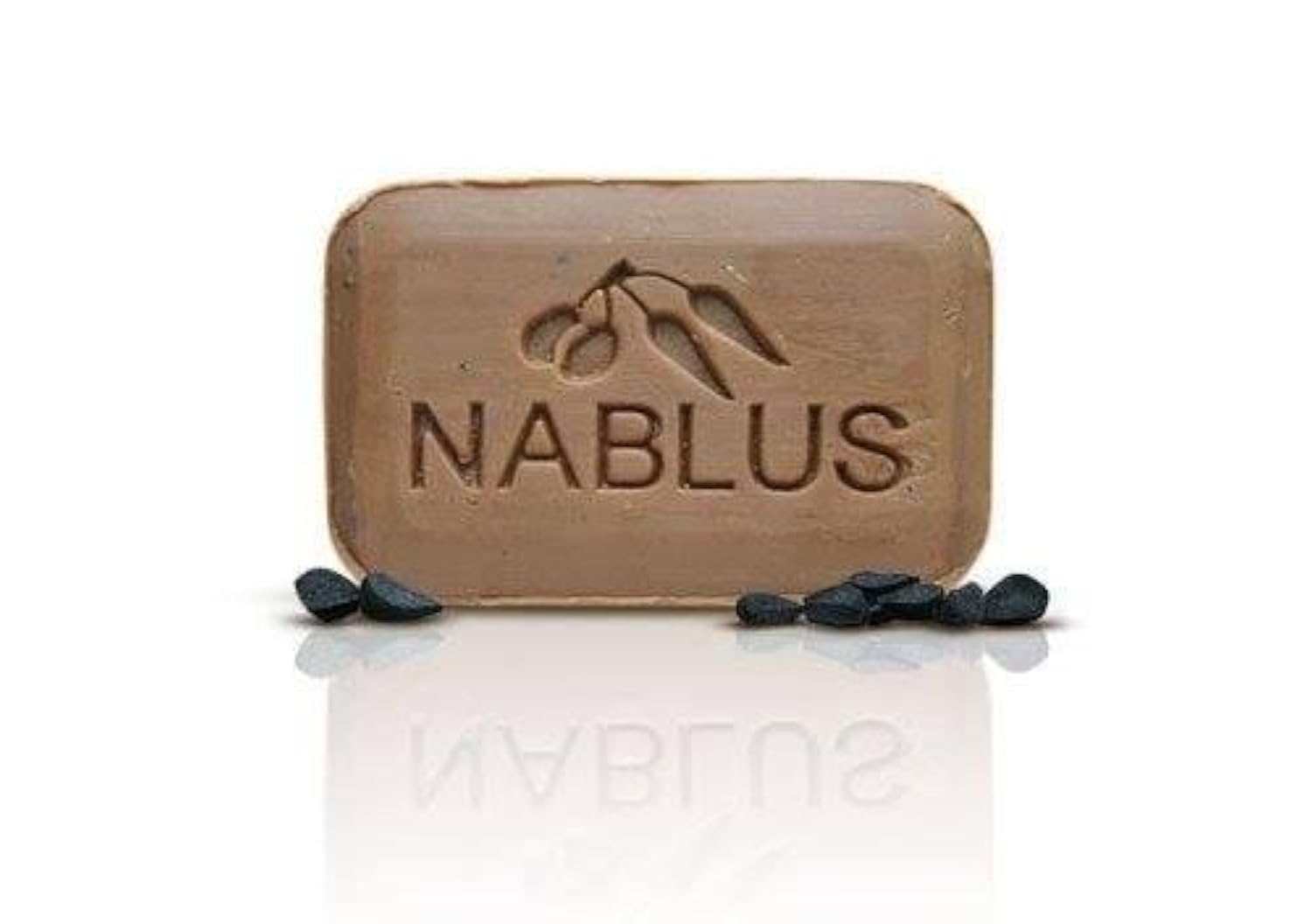 Natural Extra Virgin Olive Oil Soap Bar Black Cumin from Palestine Nablus Soap Natural For Dry Skin Care, Extra Gentle, Handmade 3.5 oz
