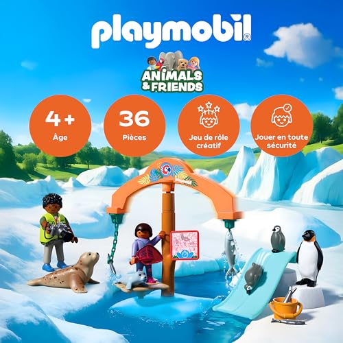 Playmobil Animaux et amis 72073 Zoo : expédition glaciale - vue 3