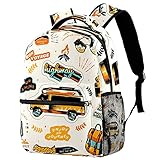 Mochila de verano para camping, coche, escuela, viaje, casual, para mujeres, adolescentes, niñas y niños