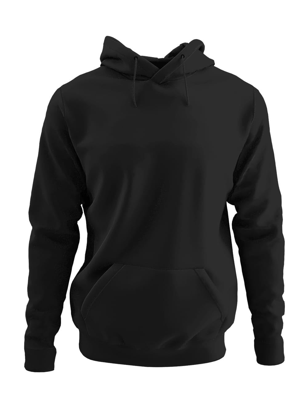 Men's Printed Fleece Hooded Sweatshirt