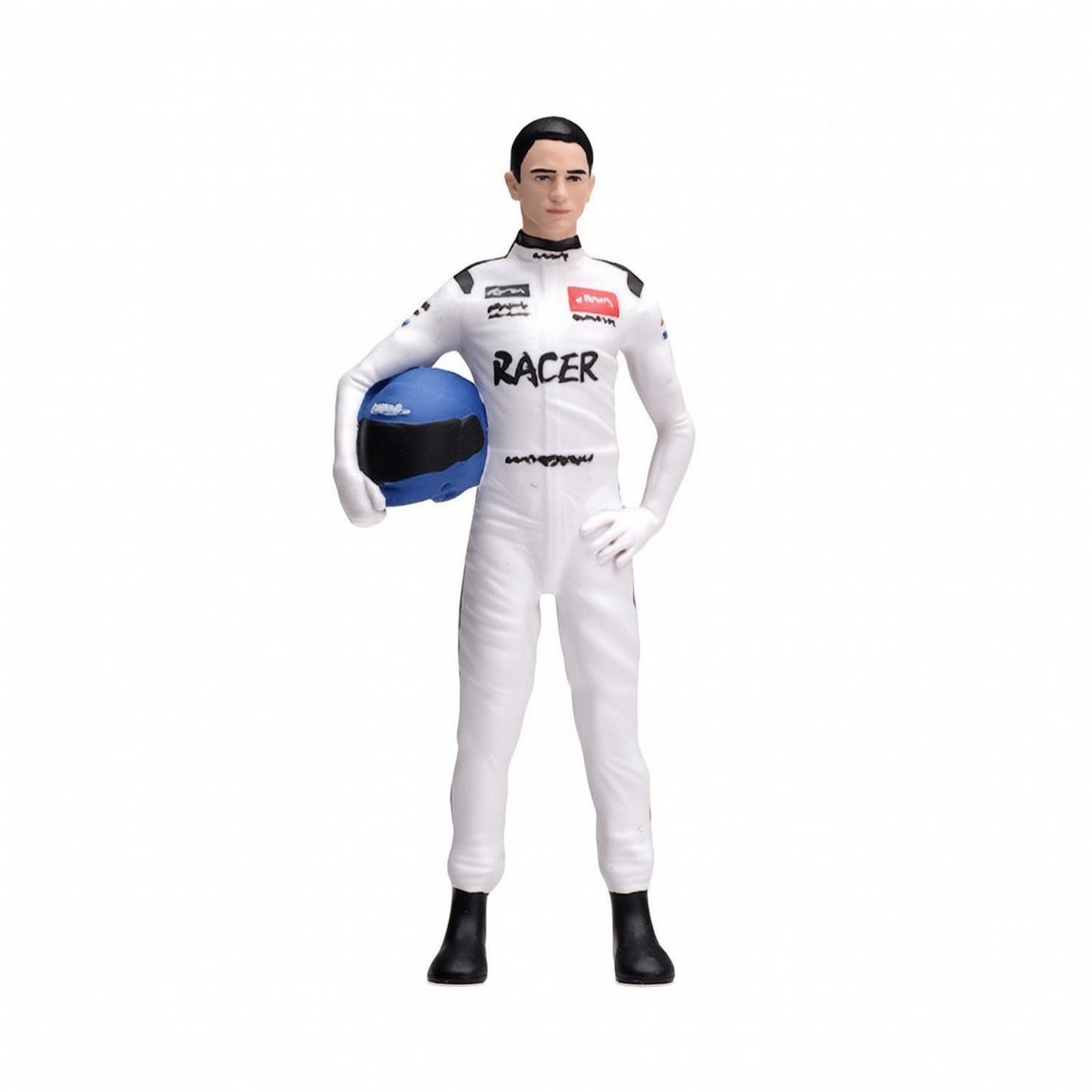 de Carreras Miniatura Figura Coleccionable Muñeco Estatuilla Resina con Traje Ajustado Detalle Pose con Mano en la Cintura Adecuado