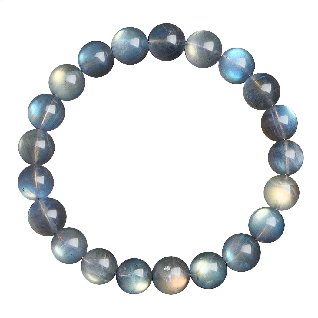 Amazon | [UNI STONE] ラブラドライトブレスレット 6mm 8mm 10mm