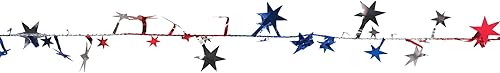 Beistle Guirnalda de estrellas Gleam 'N Flex Multi color,plateado,Oro,https://www.amazon.com/dp/undefined