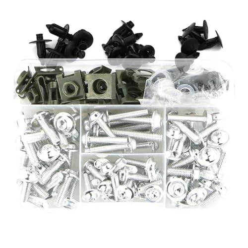 Kit vis carénage de combinaison silver haute finition pour moto sport
