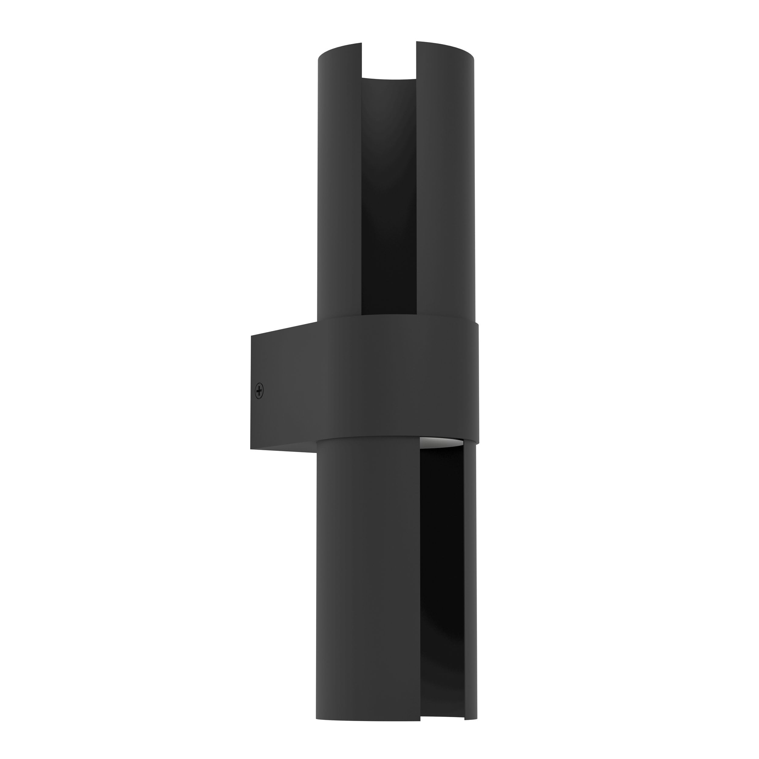 Eglo LED applique esterna Montelauro, lampada da parete girevole, luce | decorativa in alluminio nero, illuminazione calda - neutra - fredda, IP65