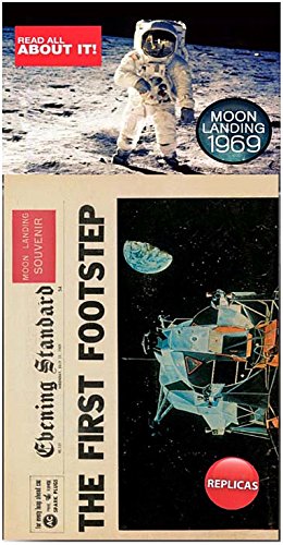 Réplique du Journal Britannique 'Evening Standard' du 21 Juillet 1969 (Langue Anglaise): Les Premiers Pas sur la Lune Cover