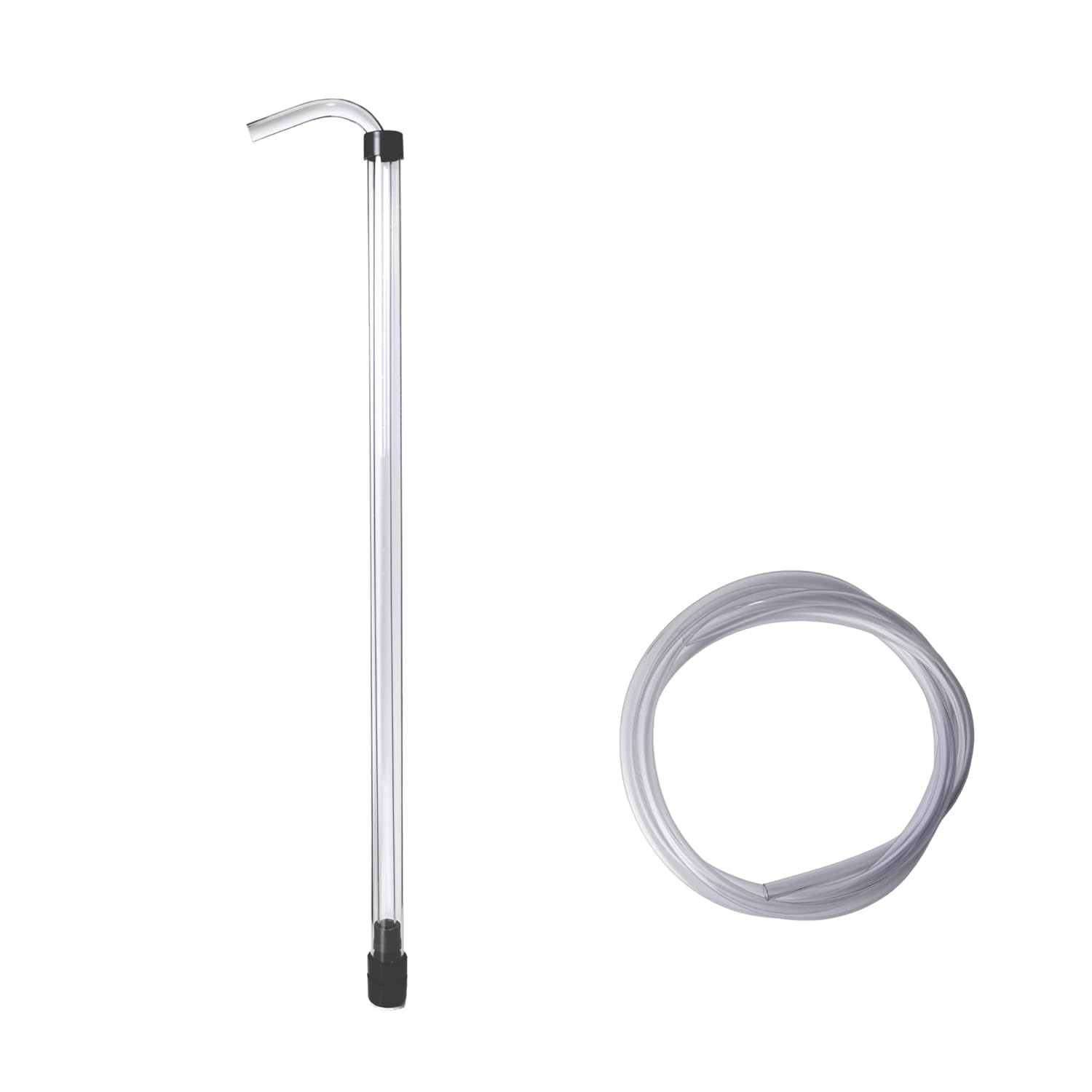 FastRack 3/8" Auto 8' ft Hose Siphoning Kit w/Food Grade BPA Free Plastic Tubing for