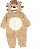 Conjunto Macacão Bebê Plush com Pantufa Lúdica – Gatinha, Porquinha, Vaquinha, Dino, Leão ou Cachorrinho – Fantasia Bordada 3D – Menino e Menina, de 0 a 12 Meses
