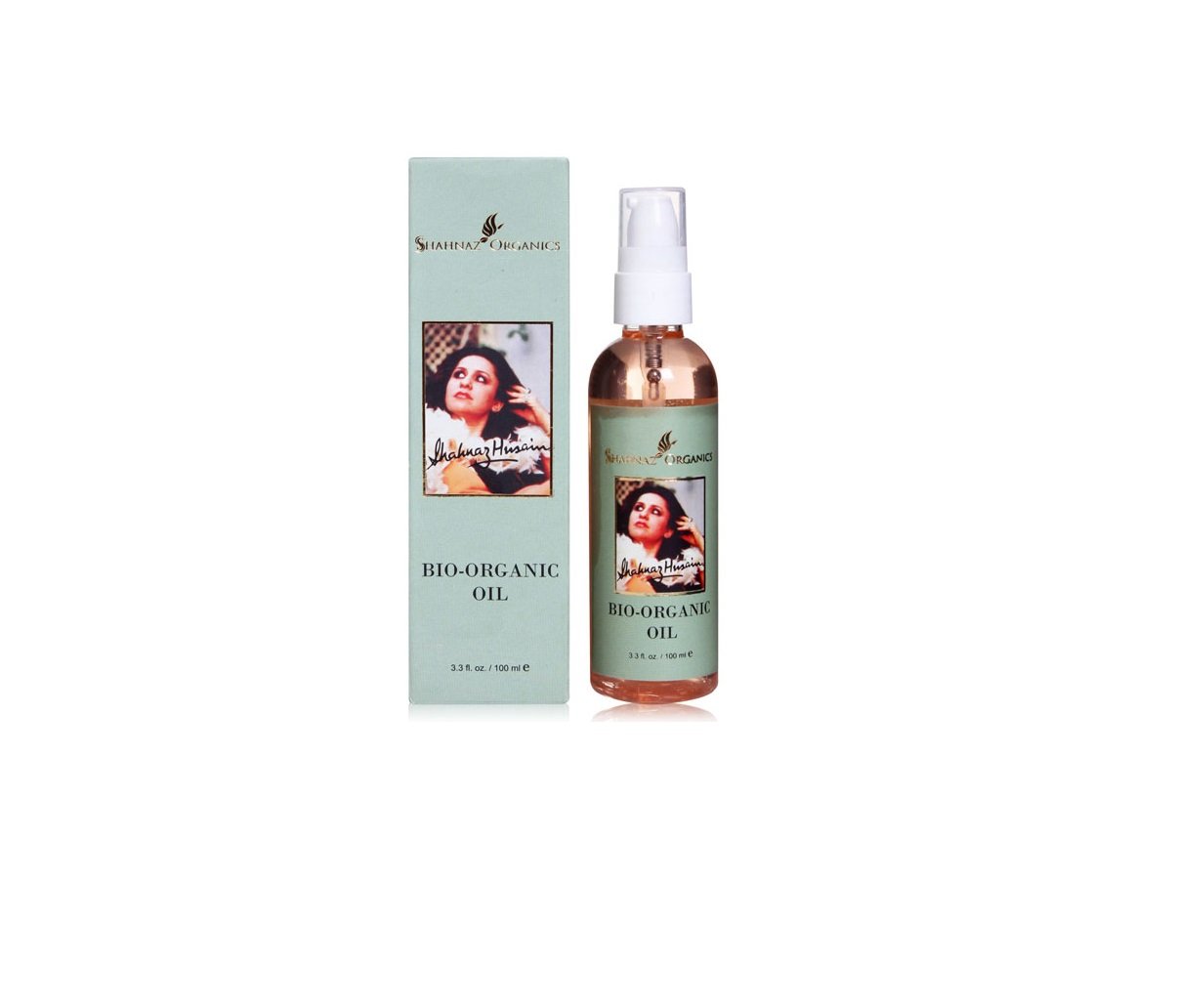 Shahnaz Husain Bio-Organic Oil For Youthful Skin (3.3 Fl Oz / 100 Ml)