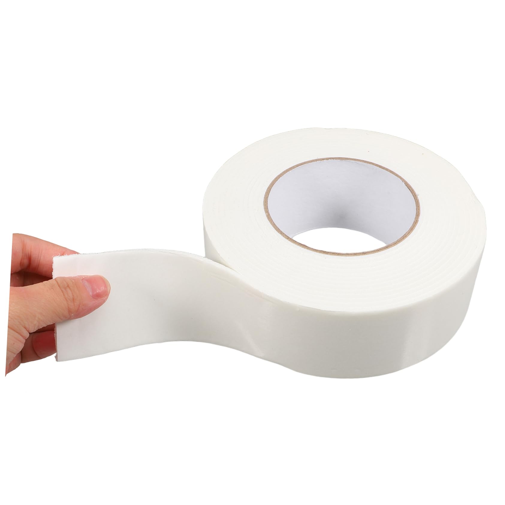 Ruban Adhésif Double Face Mousse 2,5 mm x 50 mm x 5 M Blanc Résistant à L'humidité